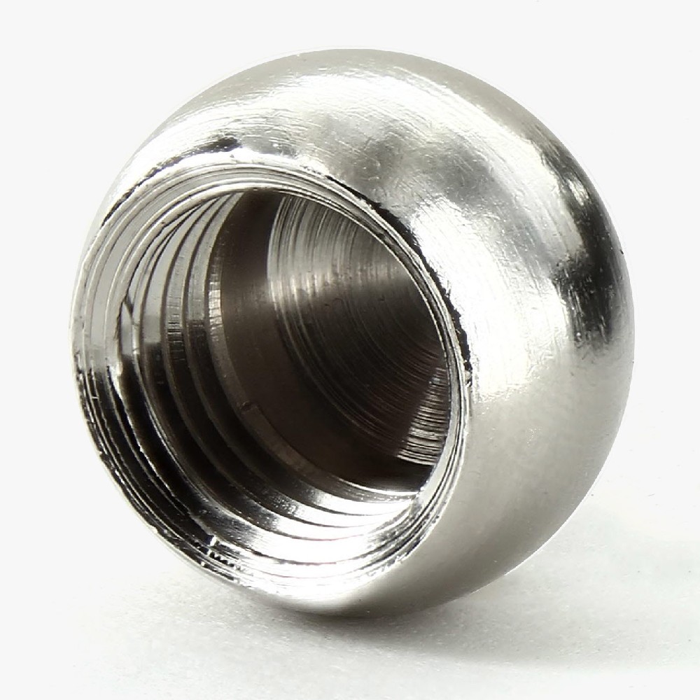 3/4in. Diameter - 1/4ips Threaded Brass Ball - Polished Nickel Finish Questions & Answers