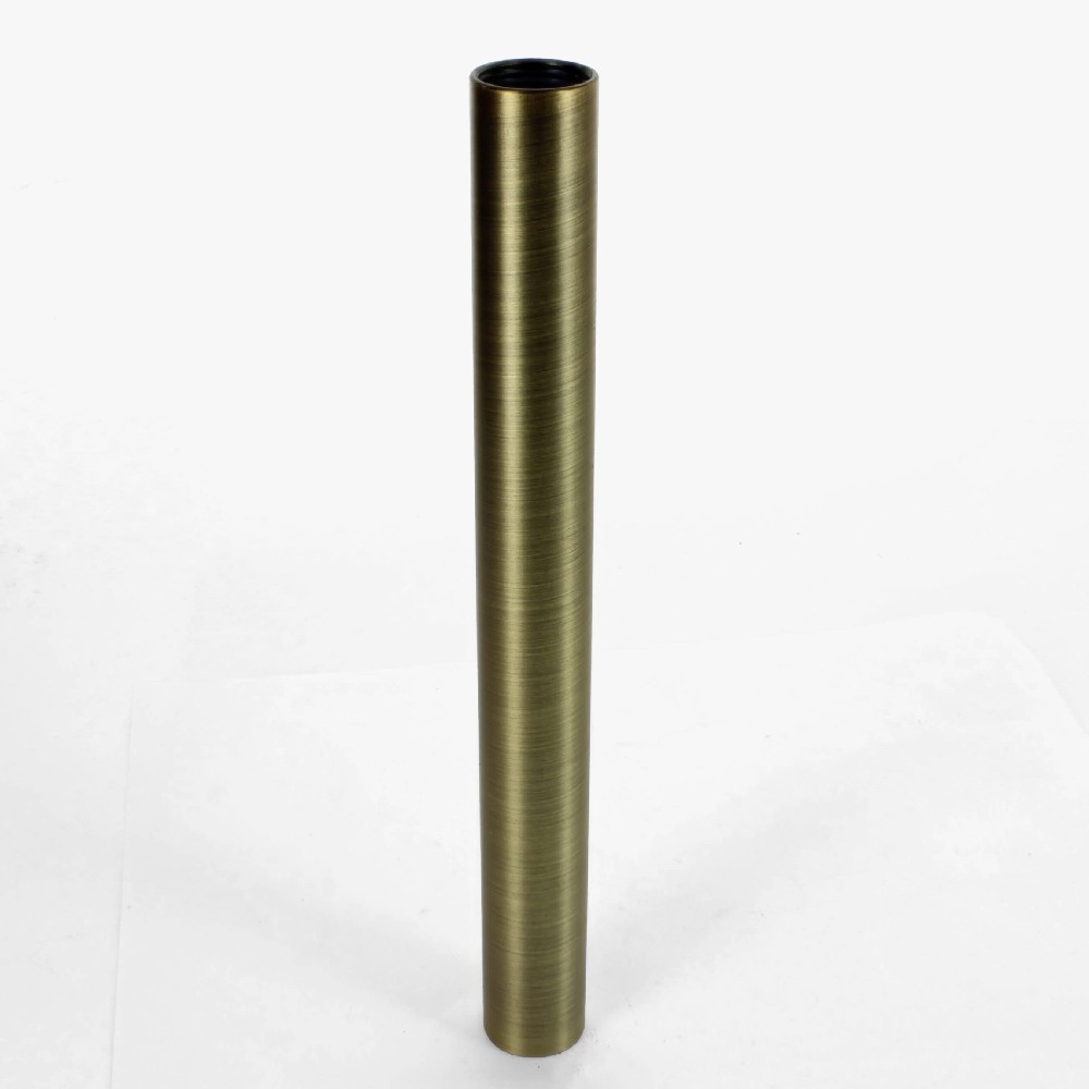 Choose Your Length Steel Pipe With 3/8IPS Female Threads - Antique Brass Finish Questions & Answers