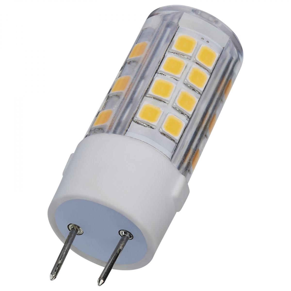 4.5 Watt T6 LED; Clear Finish; G8 Base; 3000K; 120 Volt Questions & Answers