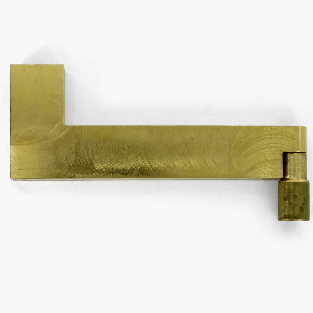 6in Long (155mm) Cast Brass Square Swivel Swing Arm - Unfinished Brass Questions & Answers