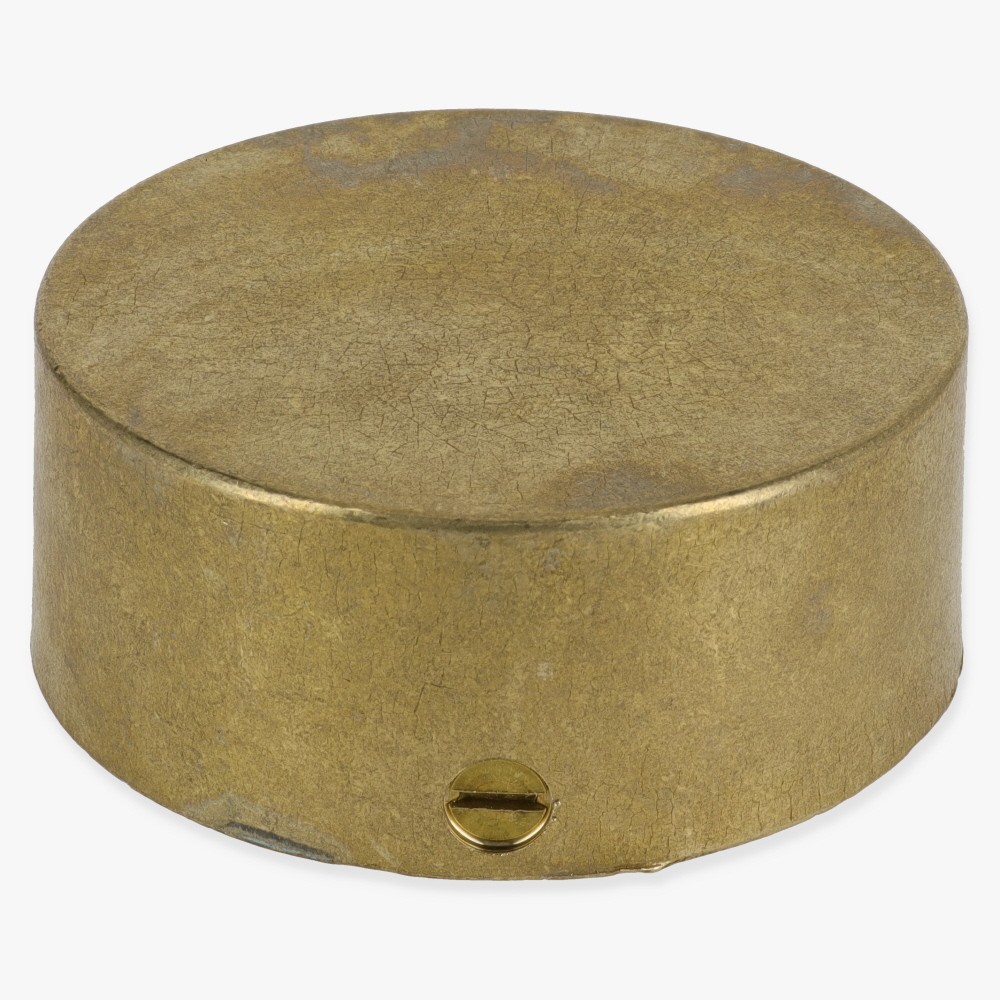 3in Diameter Round Cast Brass Screwless Face Mount Backplate/ Canopy. Questions & Answers