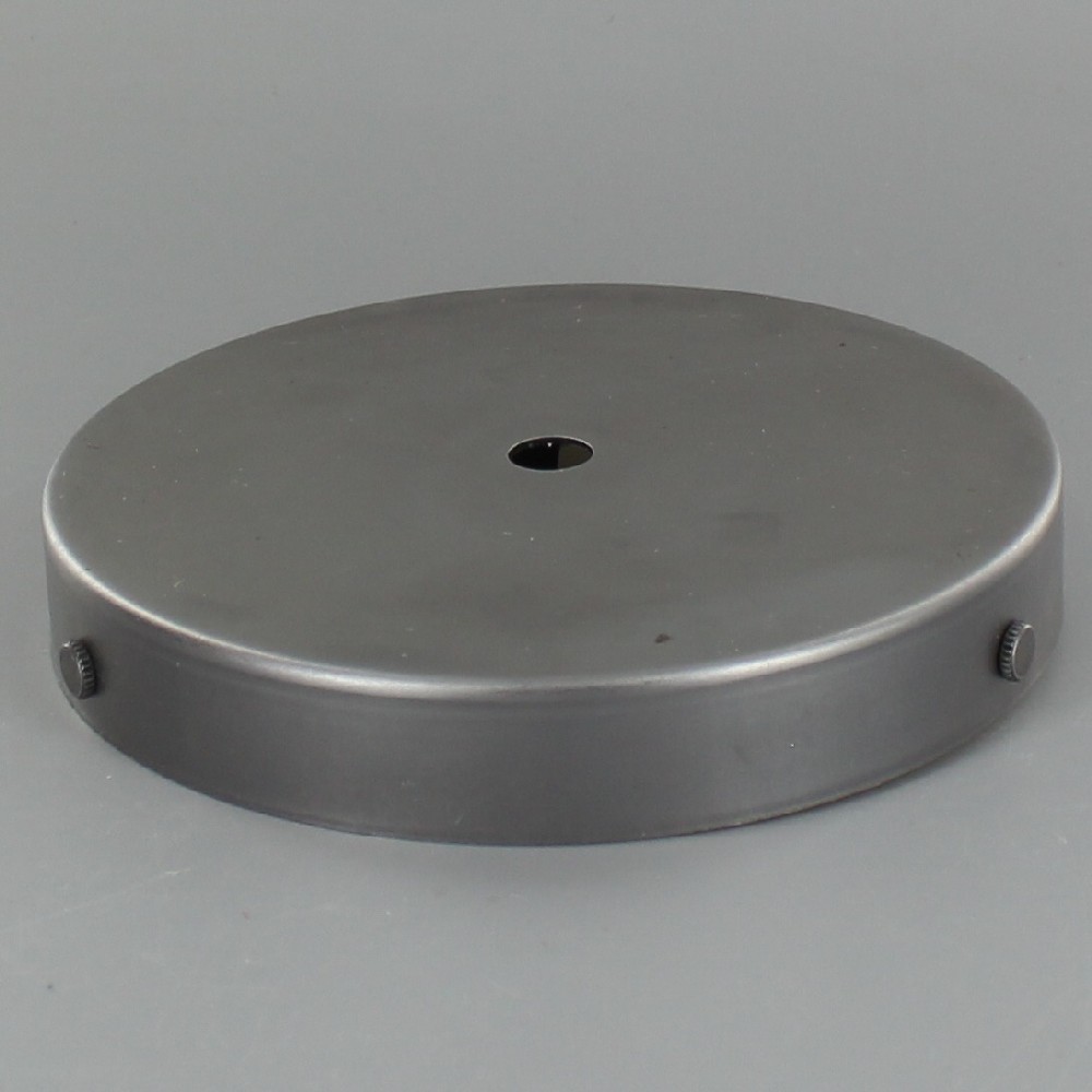 5in Screw Less Face Mount Steel Round Canopy - Unfinished Steel Questions & Answers