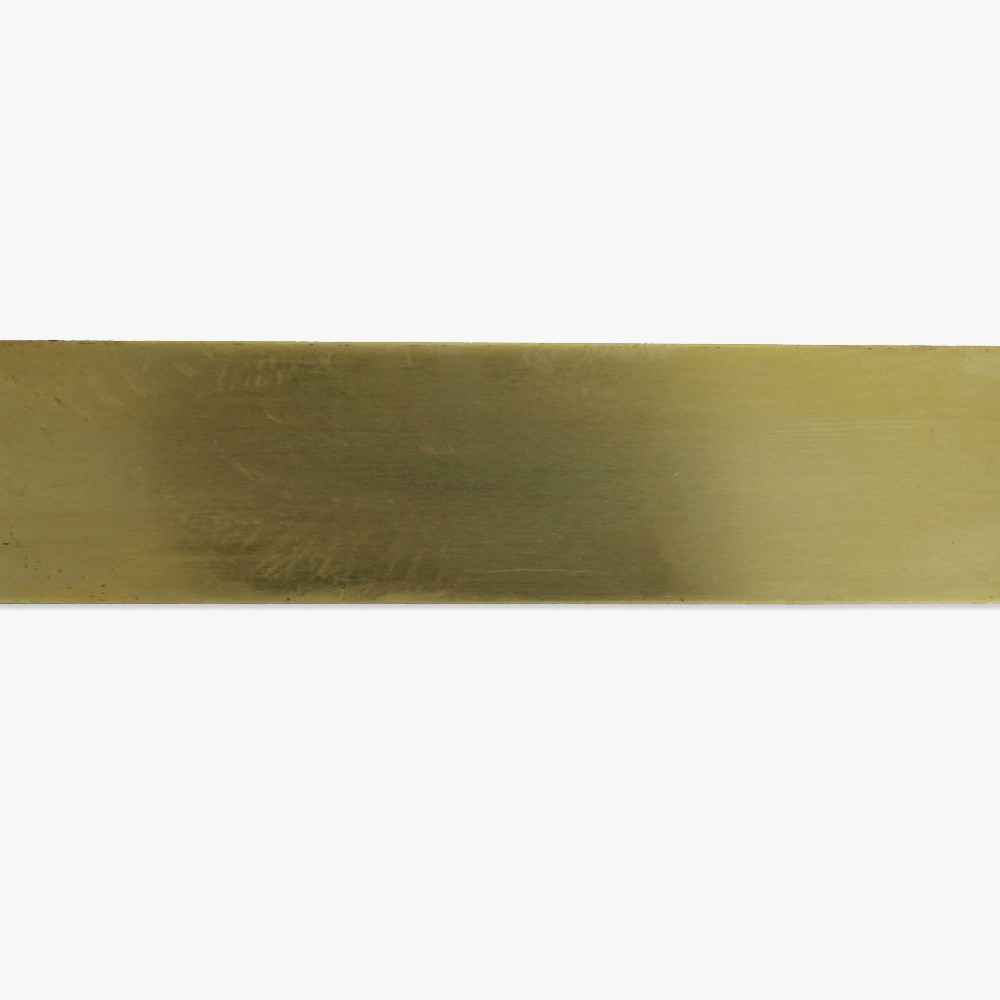 do you offer the 1" brass strapping with an adhesive backing... outdoor use