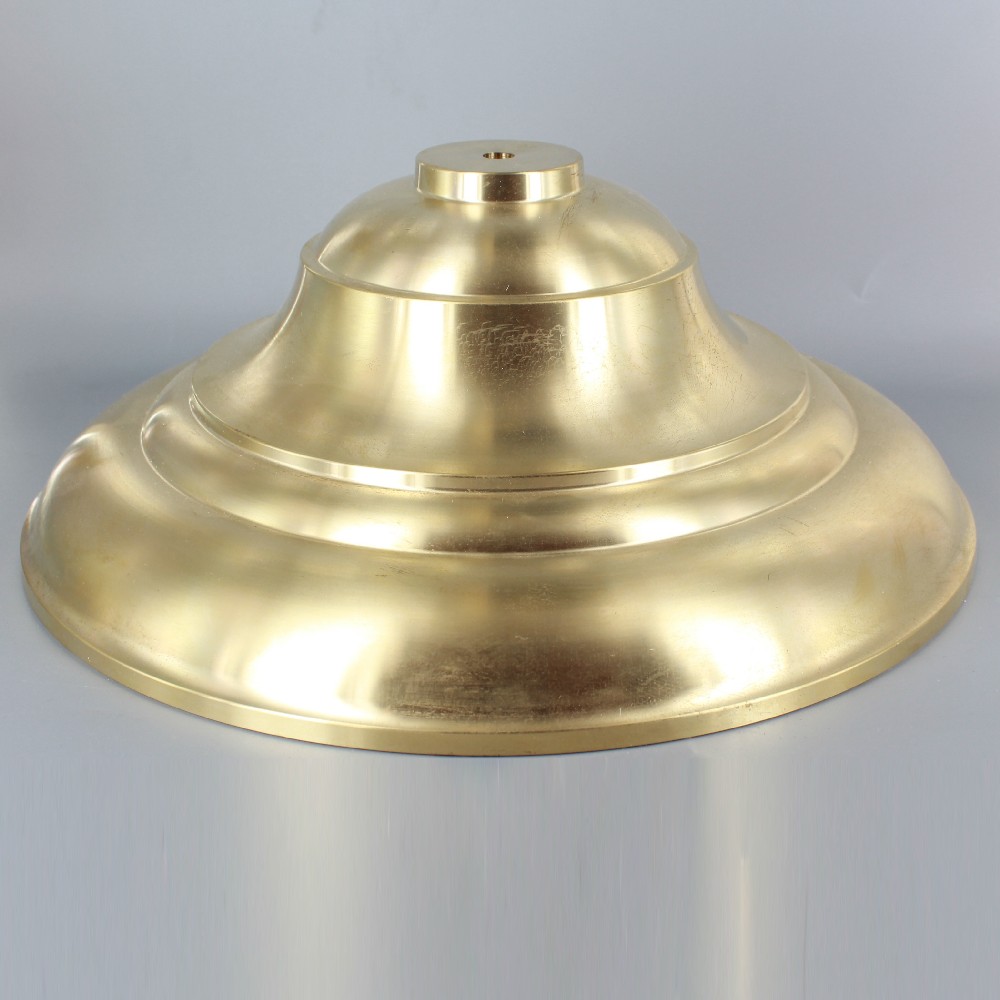 11in Diameter Cast Brass Floor Lamp Base - Unfinished Brass Questions & Answers