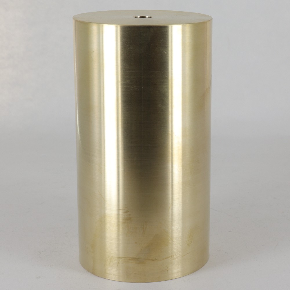 5-1/2in Tall Turned Brass Cylindrical Cup - Unfinished Brass Questions & Answers