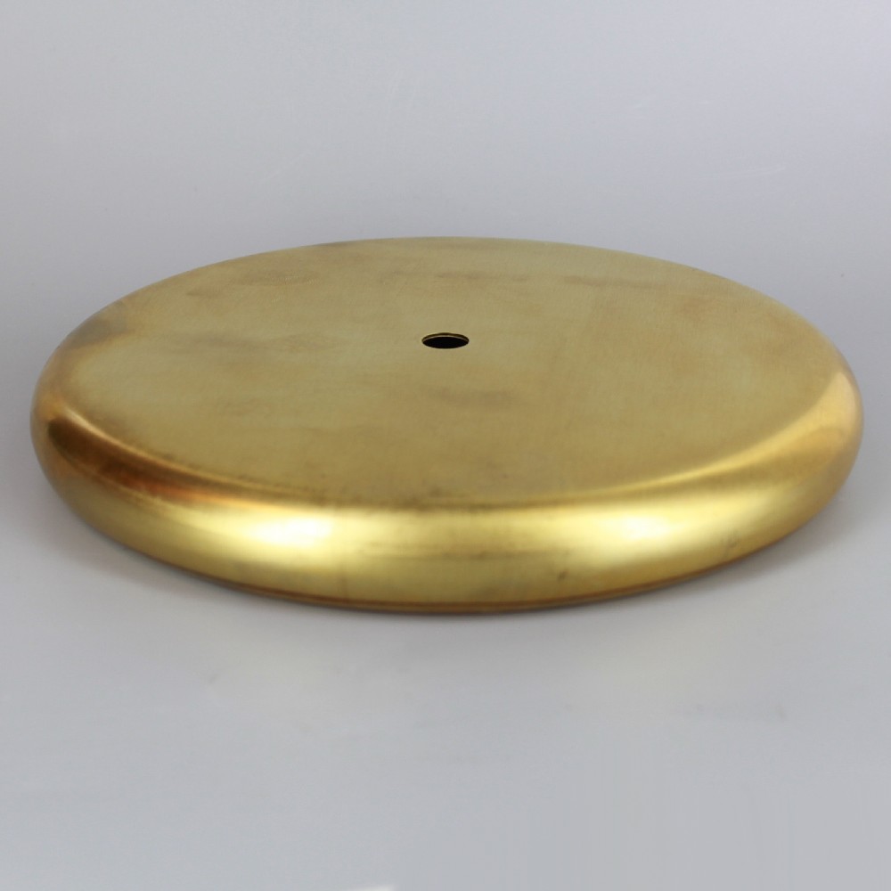 6-1/2in. Seat Spun Round Bottom Base - Unfinished Brass Questions & Answers