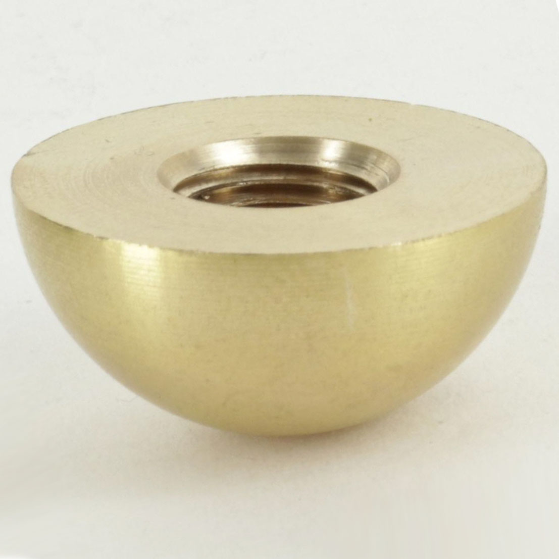 1in. Diameter Half Ball - 1/8ips - Unfinished Brass Questions & Answers