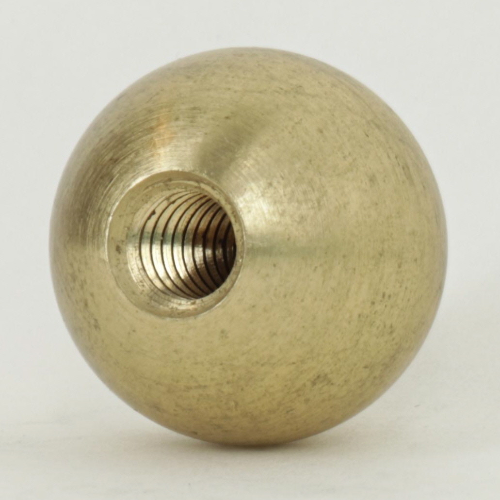 3/4in Diameter - 1/4-20 UNC Threaded Brass Ball - Unfinished Brass Questions & Answers