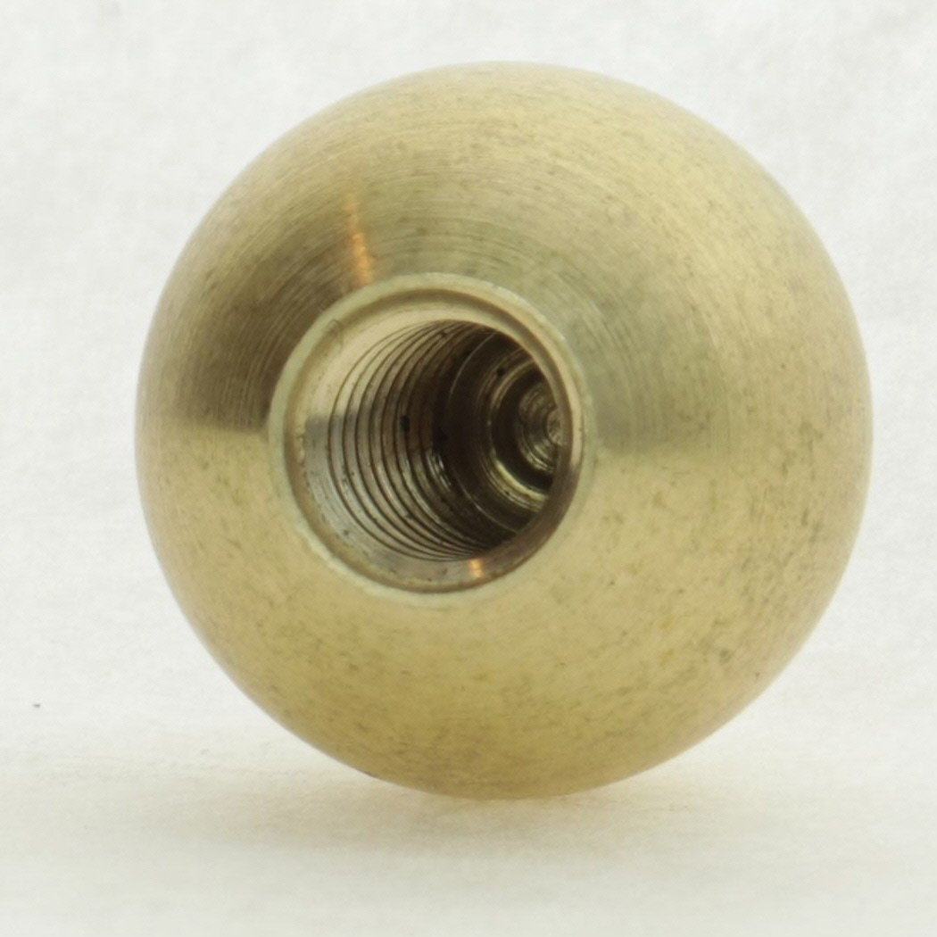 5/8in. 1/4-20 UNC Diameter Brass Ball - Unfinished Brass Questions & Answers