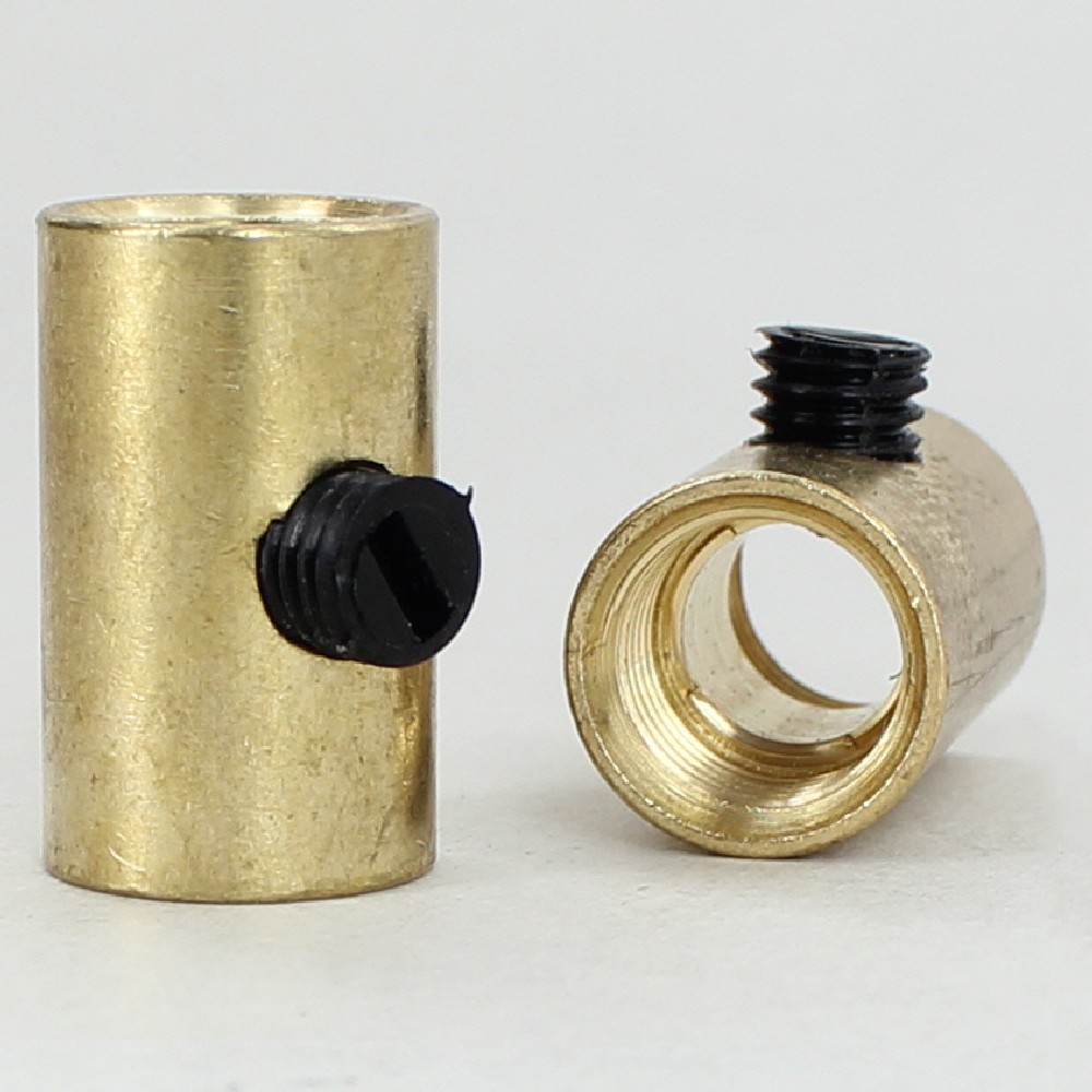 1/8ips Female Strain Relief with Nylon Set Screw - Unfinished Brass Questions & Answers