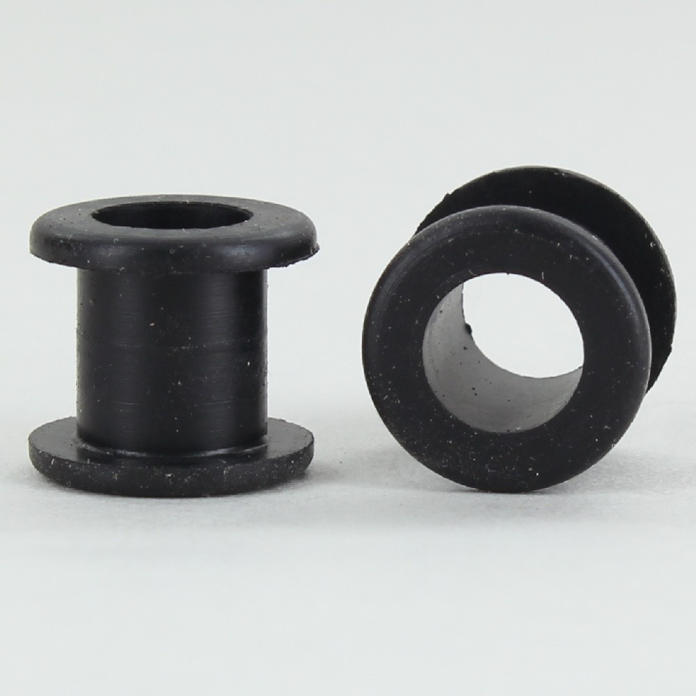 9/16in Diameter Black Rubber Grommet for 3/8in Thick Panels - Black Questions & Answers