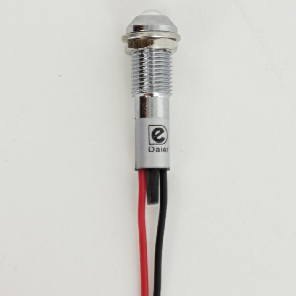 2W - 120V - White Light 8mm Indicator Light Questions & Answers