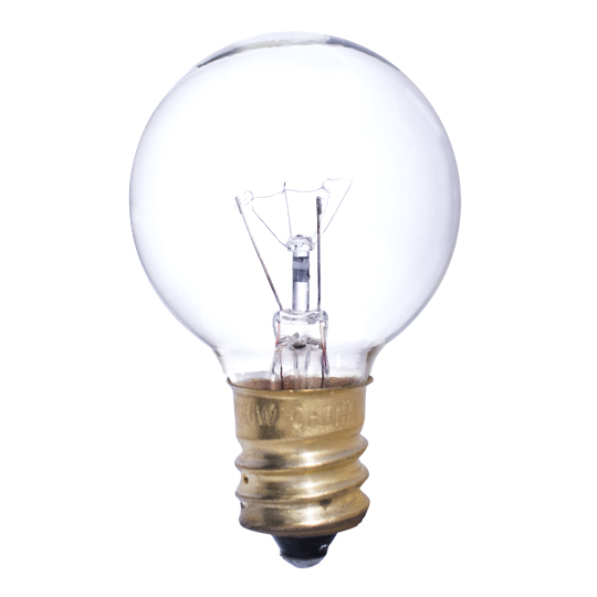 40W Clear E-12 Base 1-1/2in. Globe Bulb Questions & Answers