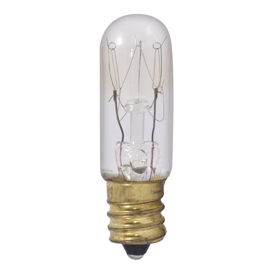 6W - 130V T4 Clear Tubular E-12 Base Bulb. Questions & Answers