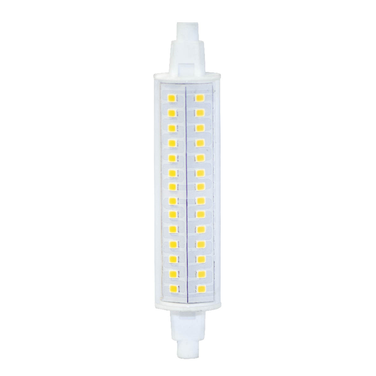 10W J-Type Long 120V Double-End R7s Recessed Single Contact Base Clear 3000K Miniature Light Bulb Questions & Answers