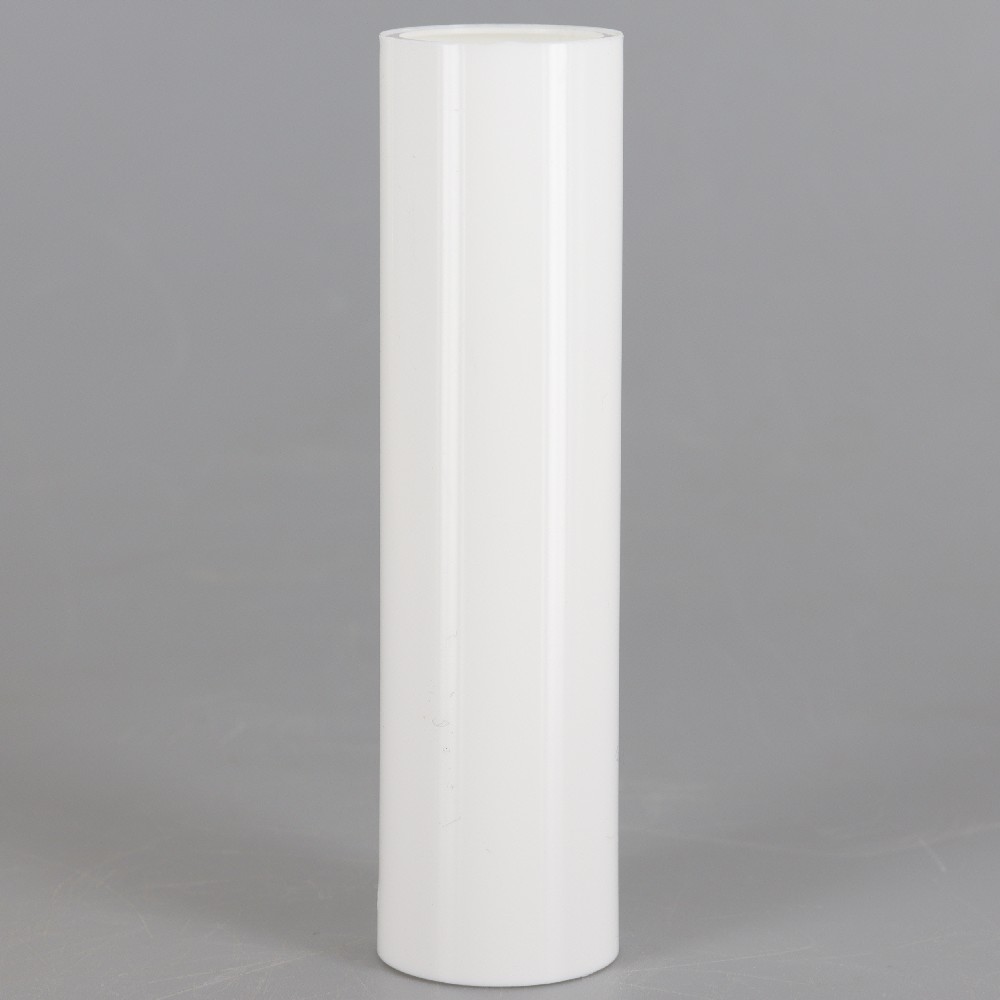 100mm (3-15/16in) Long Plain Hard Plastic European Candle Cover - White Questions & Answers