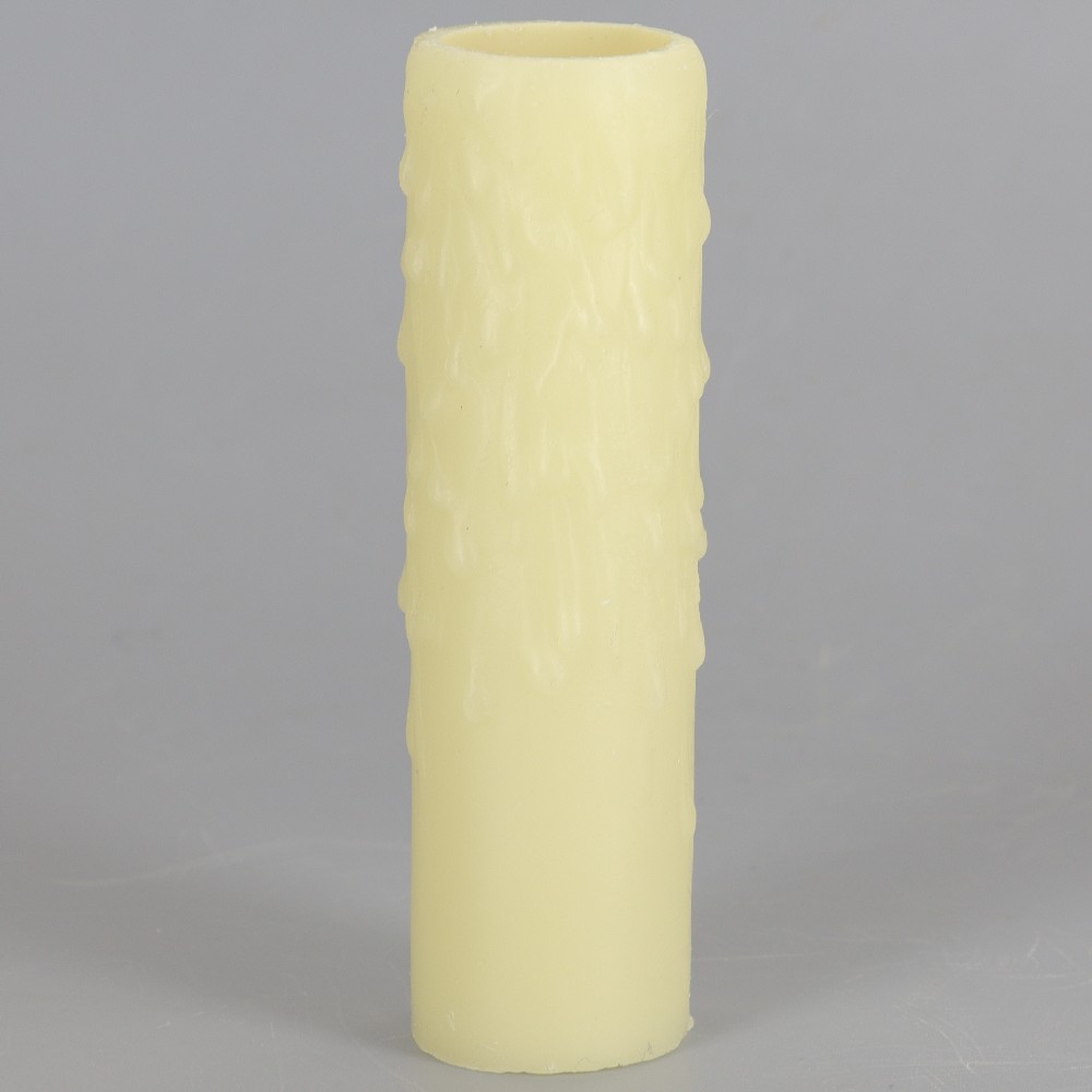 4in. Beeswax E-12 Base Candle Socket Cover - Candelabra - Ivory Drip Questions & Answers