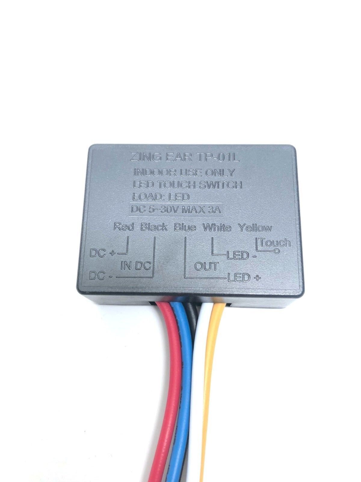 DC 5V-30V / 3A Max LED Touch Switch Control Questions & Answers