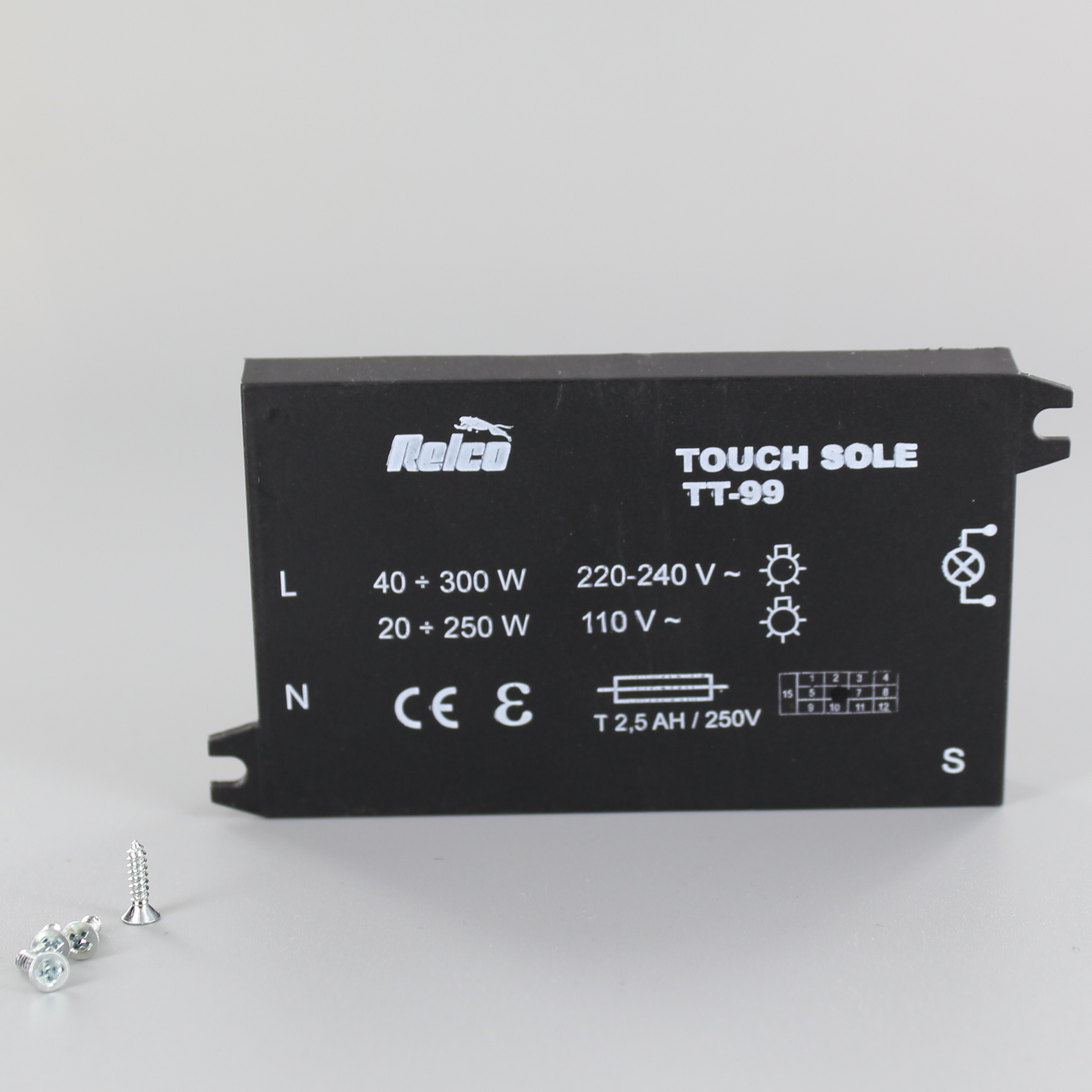 Touch Sole 110V Touch Lamp Module 40W Min 250W Max. Questions & Answers