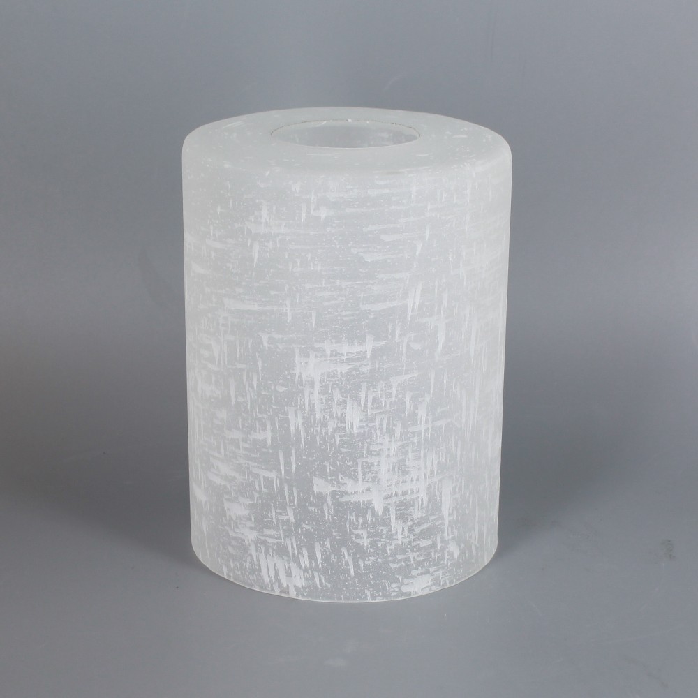 White Linen Cylinder Glass Shade Questions & Answers