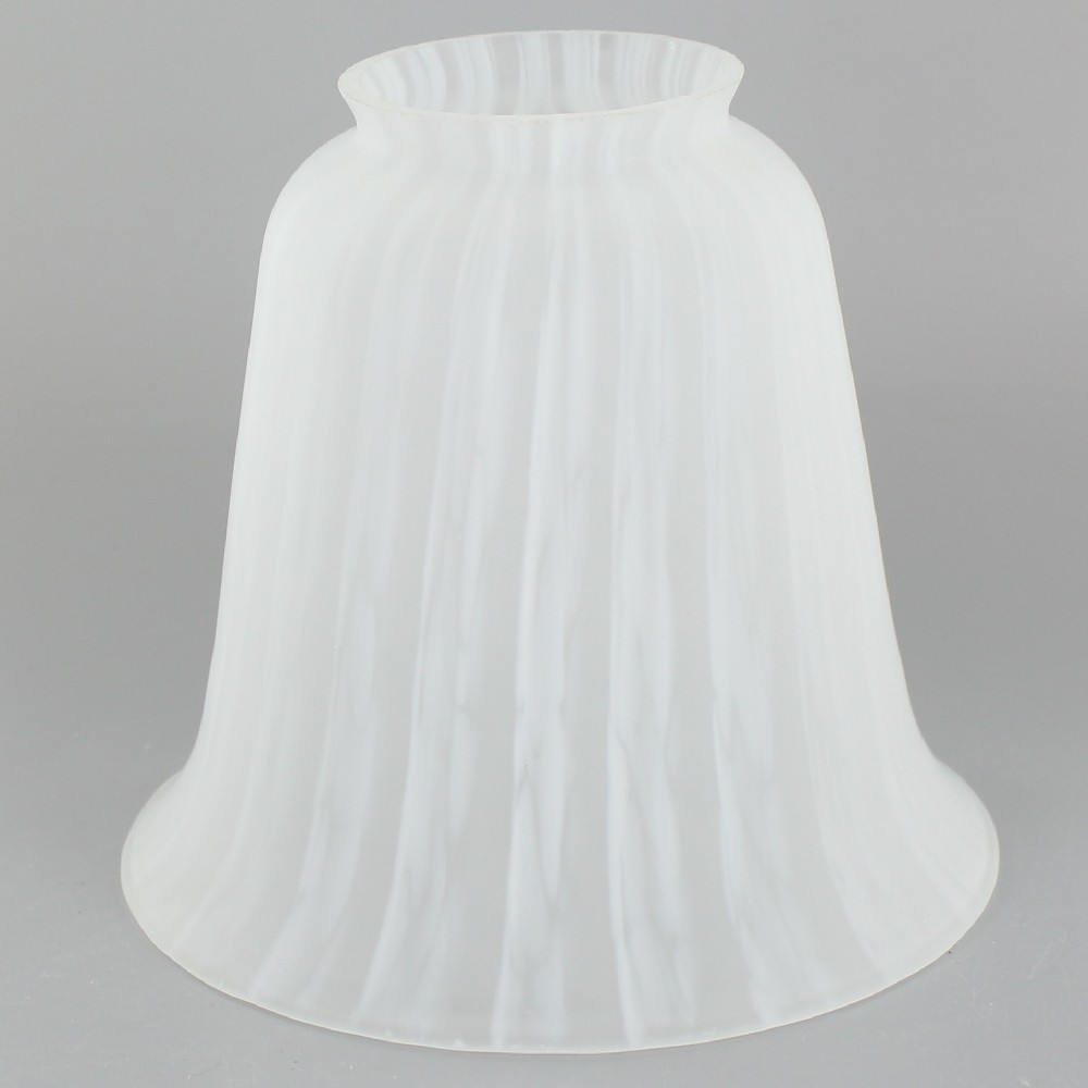 White Frit Bell Glass with 2-1/4in. Neck Questions & Answers