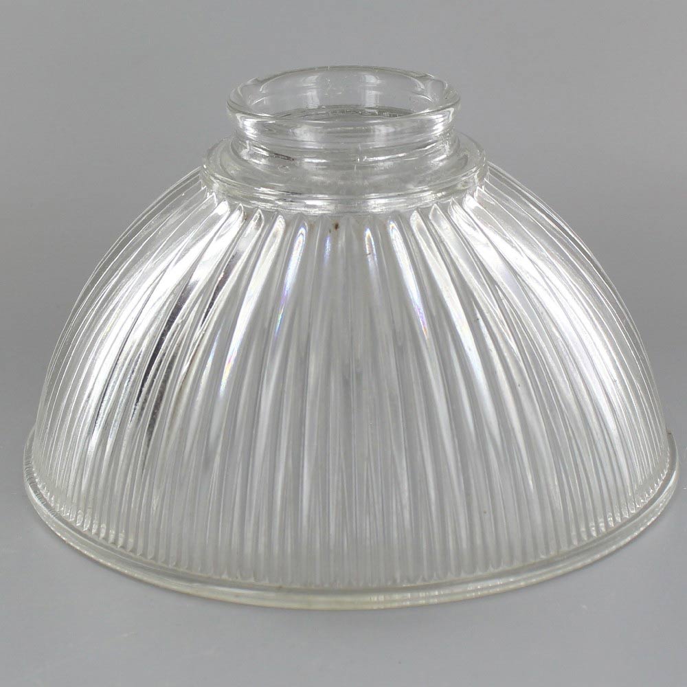 Clear Hyalophane Dome Shade with 2-1/4in. Neck Questions & Answers