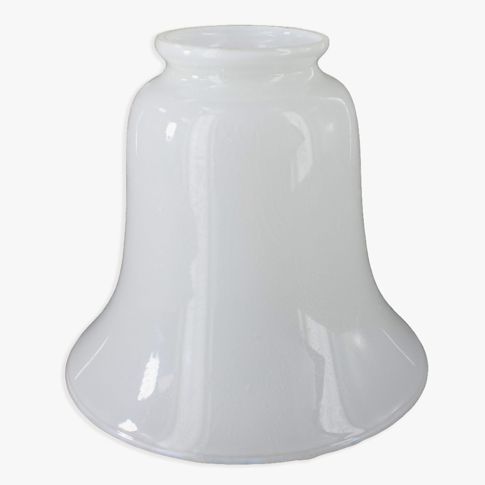 Opal Bell Glass Lamp Shade with 2-1/4in. Neck Questions & Answers