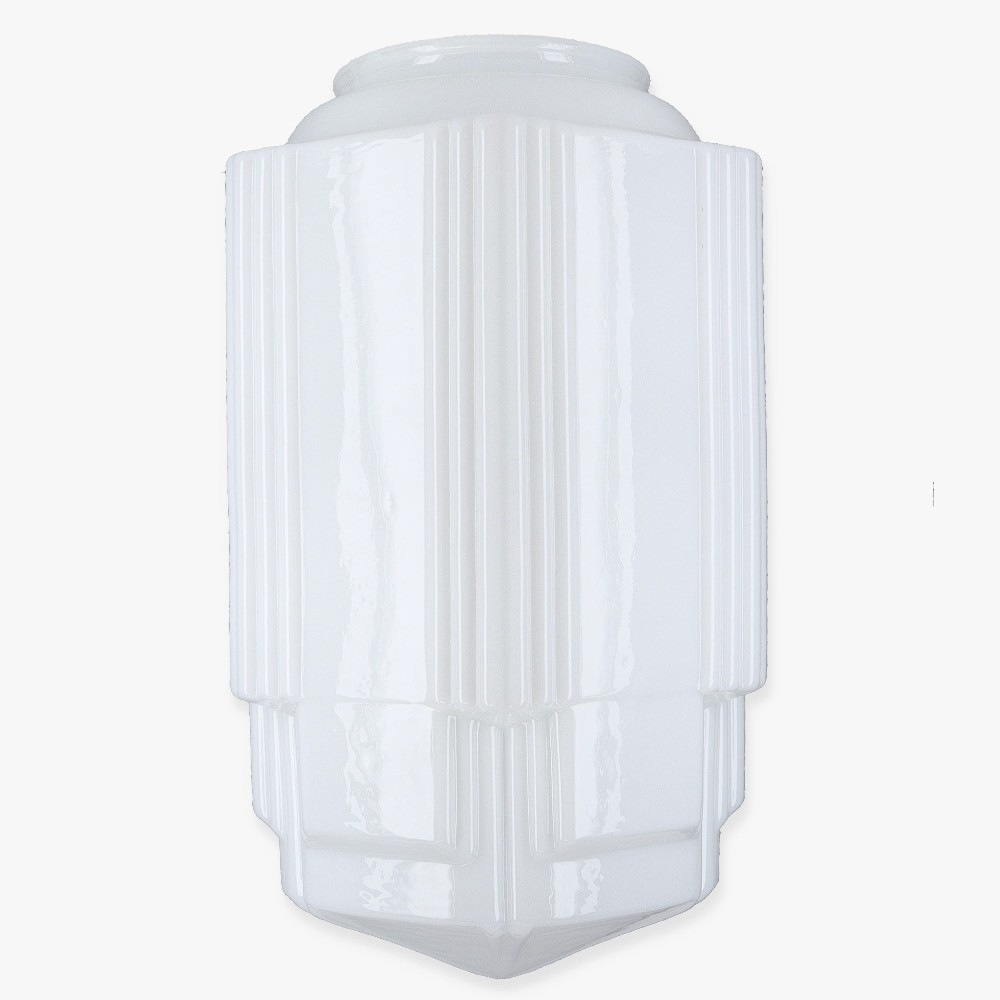 Re: sku: GL 516 opal long milk glass shade.  Need to confirm shade is white like pic #1, not greenish like pic#2,3