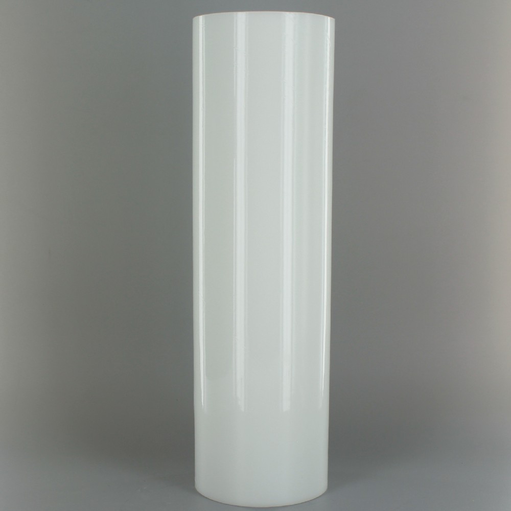 10in Tall X 3in Diameter White Glass Cylinder Questions & Answers