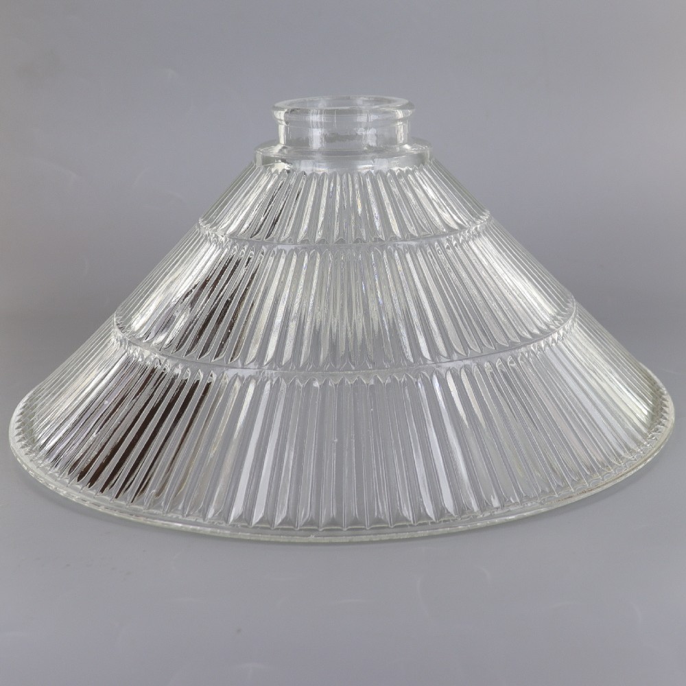 Clear Halophane Cone Shade with 2-1/4in. Neck Questions & Answers