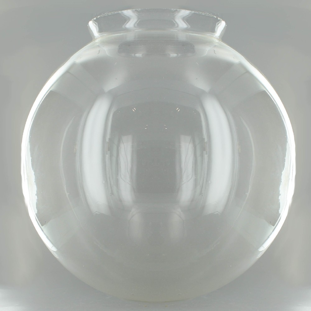 12in. Hand Blown Clear Glass Ball with 6in. Neck - USA Questions & Answers