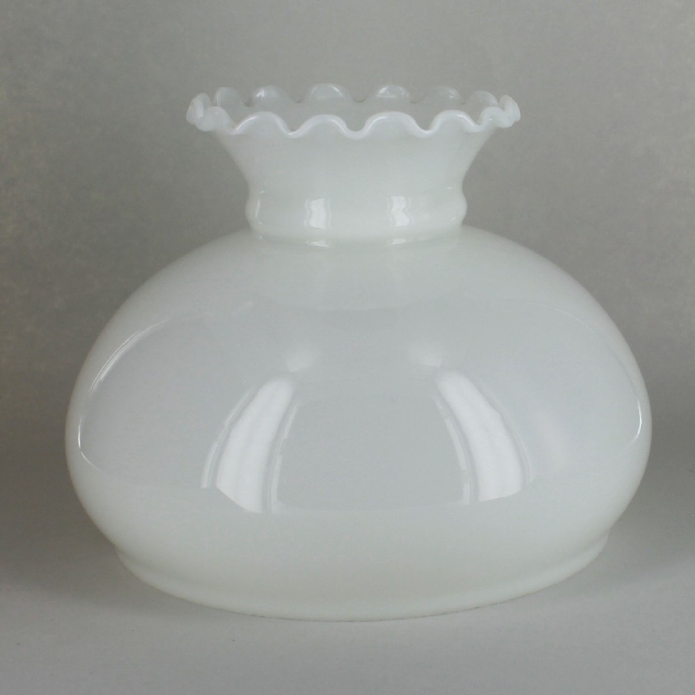 I'm looking for a student vintage milk Glass Shade with fluted top with a 5-3/4 inch fitter. One of the two I have