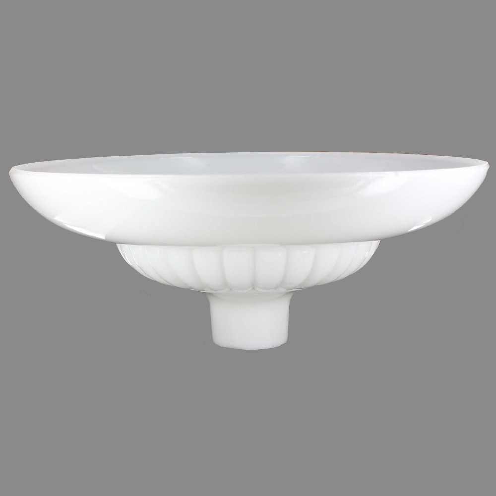 what is the difference in finish between frosted and opal in the Starburst torchiere glass shade?