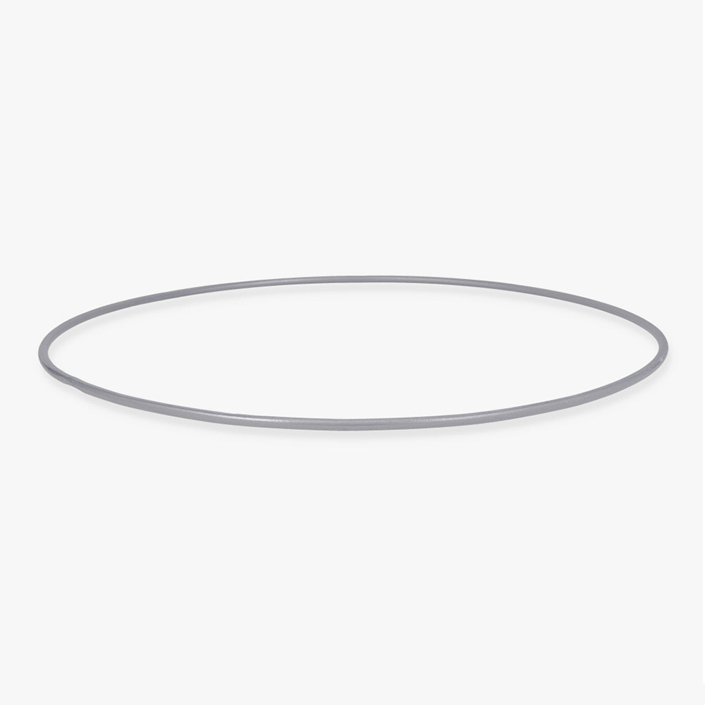 12 inch Diameter #10 Steel Wire Bottom Ring - Powder Coated Gray Questions & Answers