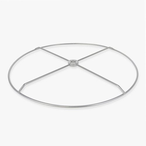 12 inch Diameter #10 Steel Wire Spider Shade Ring - Powder Coated Gray Questions & Answers
