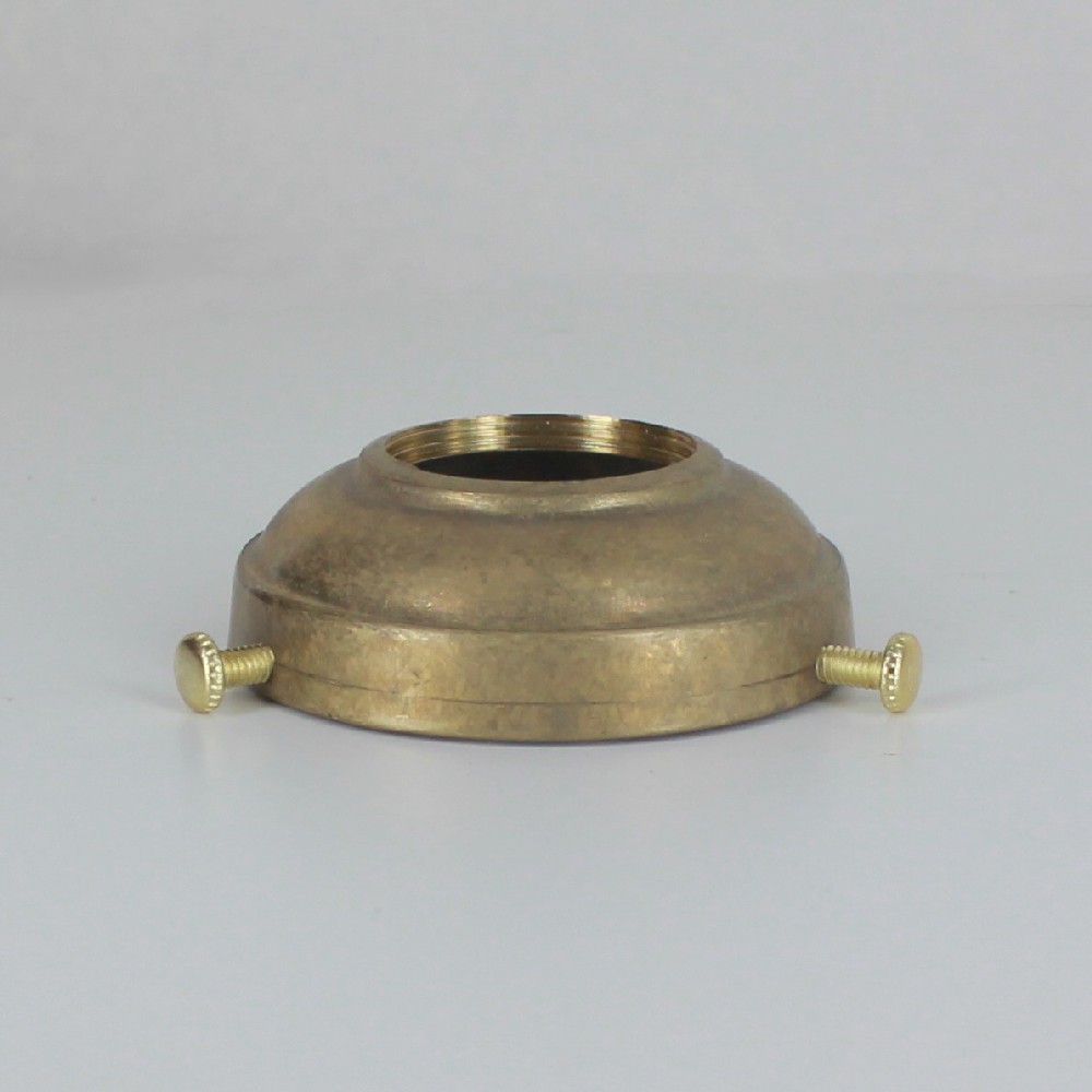 2-1/4in. Cast Brass Holder with Uno Tapped Hole and Screws - Unfinished Brass Questions & Answers