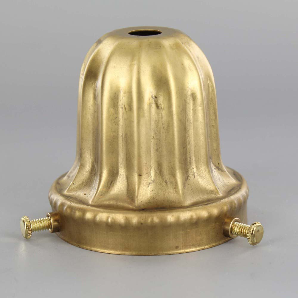 2-1/4in. Deco Bell Holder with Screws - Unfinished Brass Questions & Answers