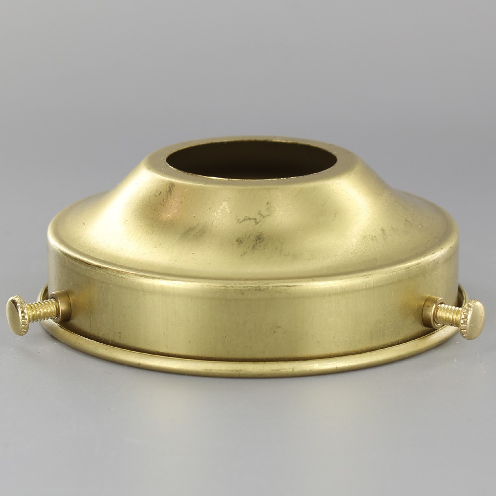 3-1/4 Fitter Flat Brass Shade Holder With 1-3/8 In. Hole - Unfinished Brass Questions & Answers