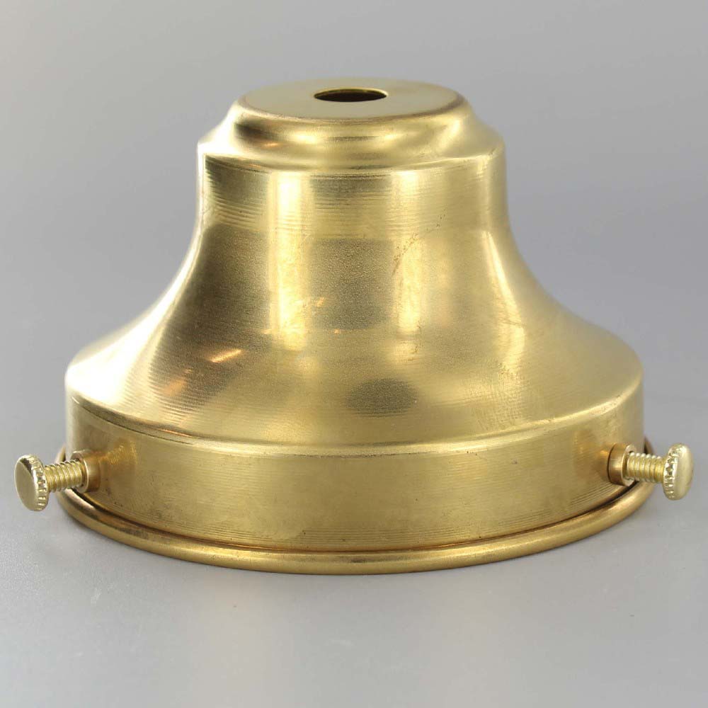 3-1/4in Fitter Deep Brass Shade Holder - Unfinished Brass Questions & Answers