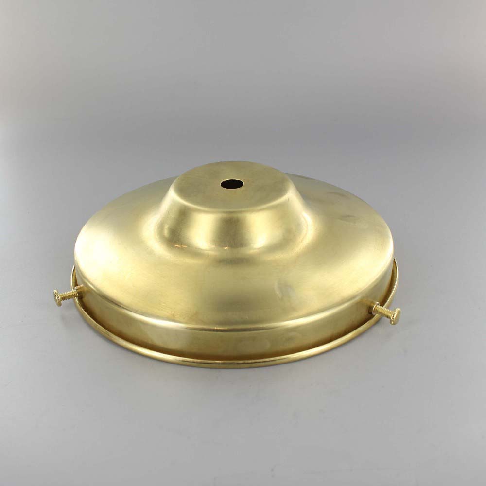 6in. Fitter Flat Brass Shade Holder - Unfinished Brass Questions & Answers