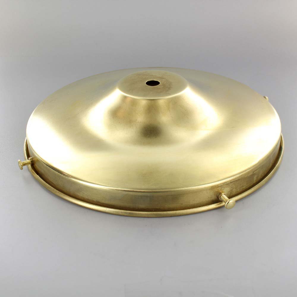 8in. Fitter Flat Brass Shade Holder - Unfinished Brass Questions & Answers