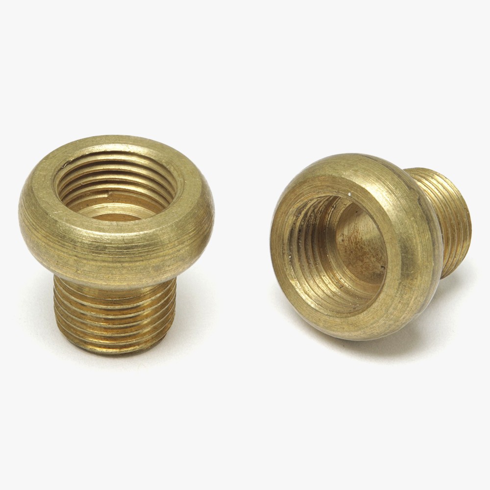 1/8ips Male X 1/8ips Female Beaded Nozzle - Unfinished Brass Questions & Answers