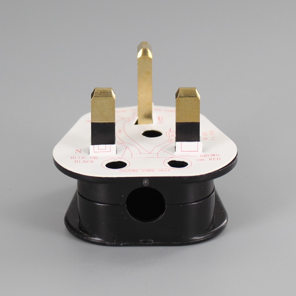 Black - Euro 3 Prong Grounded Plug Questions & Answers