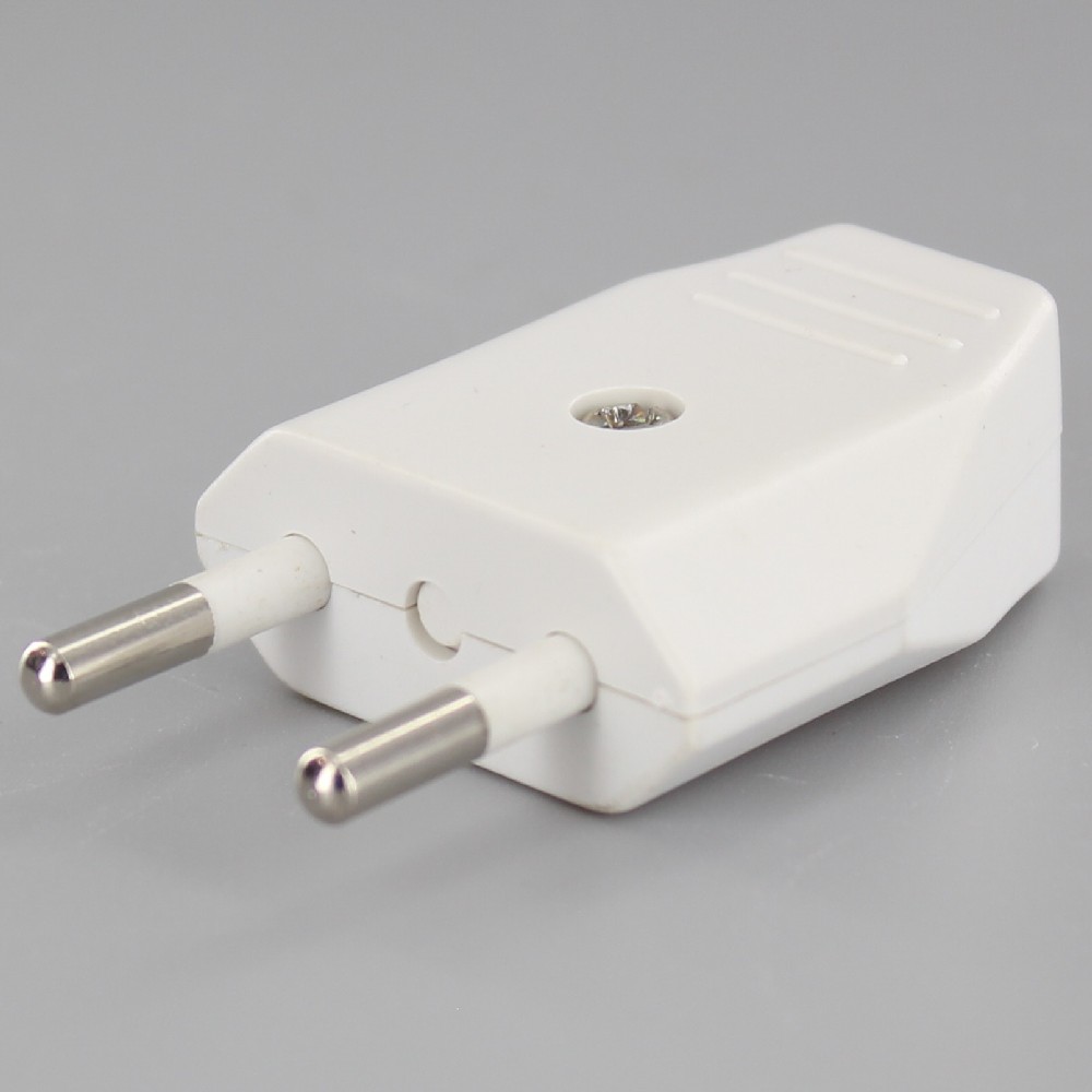 White - Non-Polarized 2-Pin European Europlug Questions & Answers