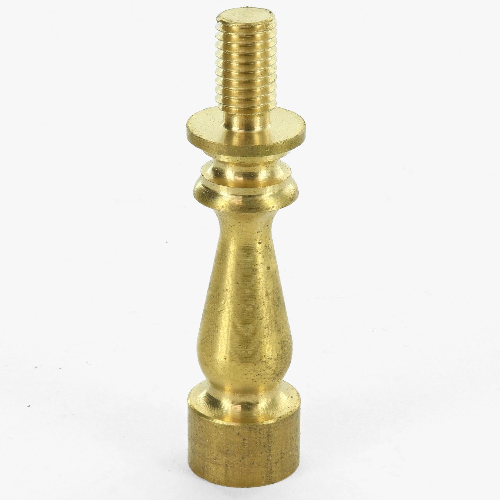 1-1/2in - 1/4-27 UNF X 1/4-27 UNF Thread Turned Brass Riser - Unfinished Brass Questions & Answers