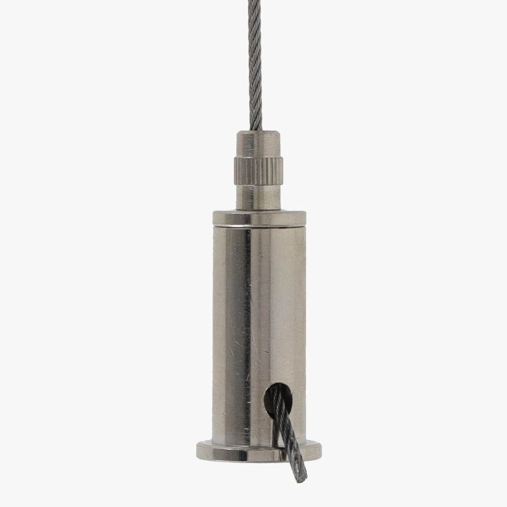 Brass Suspension System Ceiling Gripper with Lock Nut - Polished Nickel Finish Questions & Answers