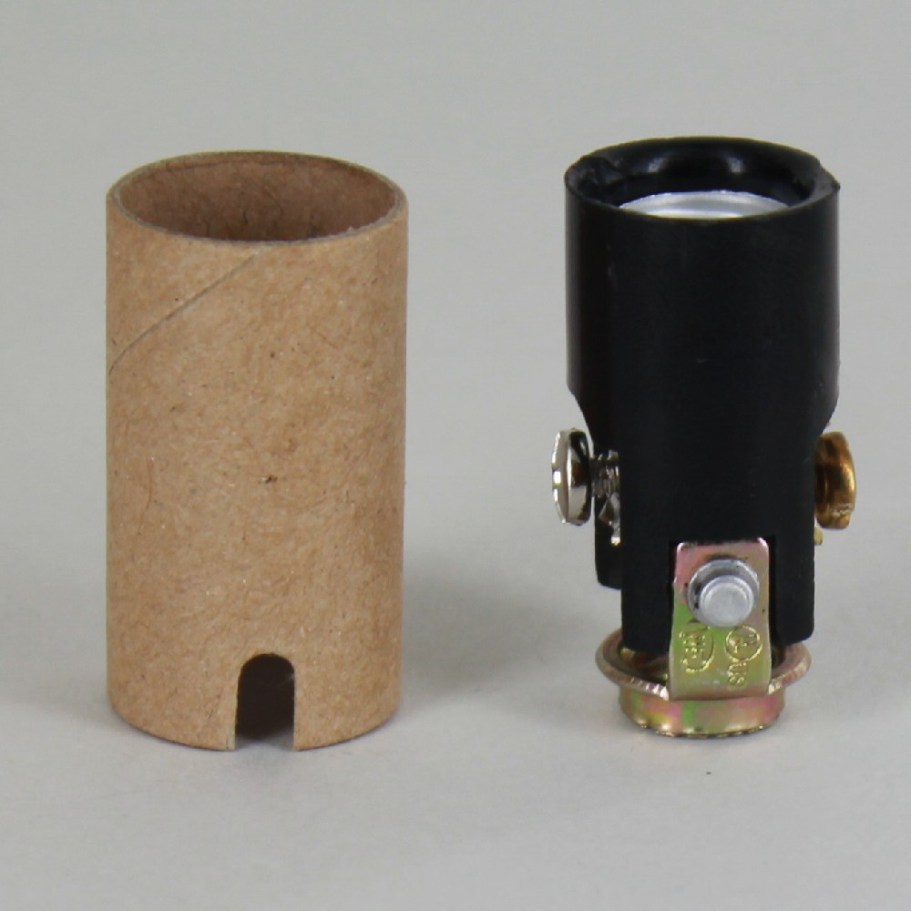 1-1/2in. Candelabra Lamp Socket with 1/8ips. Threaded Hickey and Cardboard Insulator Questions & Answers