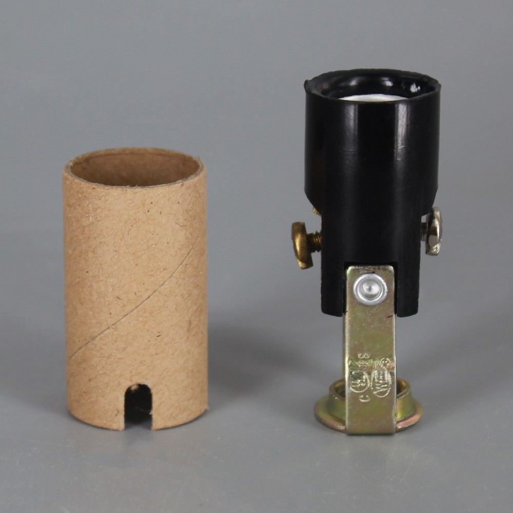 2in. Candelabra Lamp Socket with 1/8ips. Threaded Hickey and Cardboard Insulator Questions & Answers