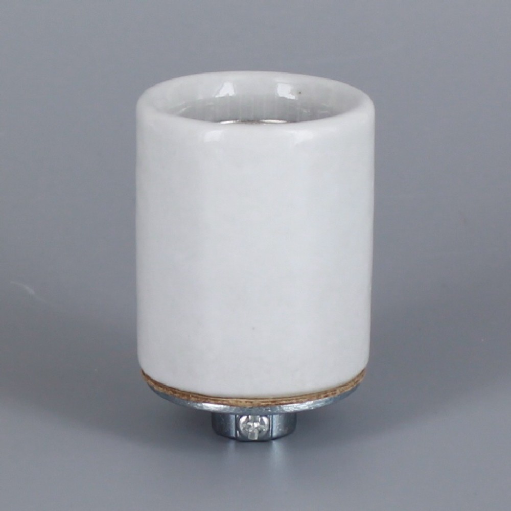 Heavy Duty E-26 Base Porcelain Grounded Lamp Socket with Easy Wire Terminal and 1/8ips. Cap Questions & Answers