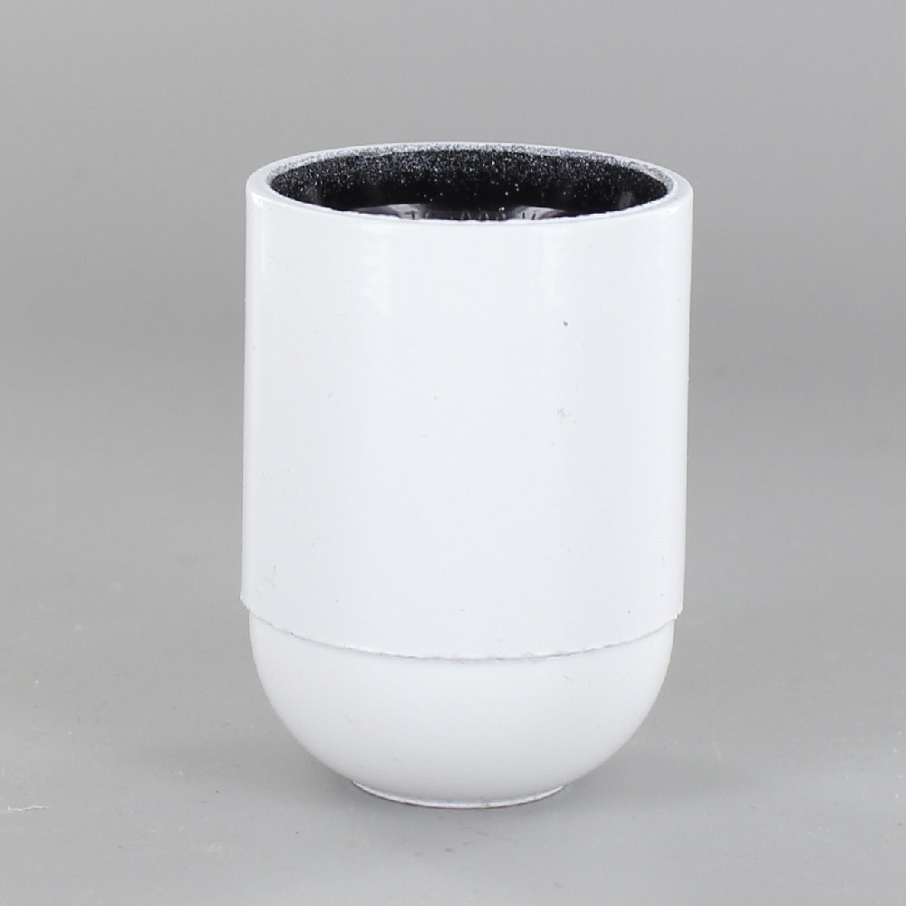 White E-26 Base Phenolic Socket with Smooth Shell and 1/8ips. Cap Questions & Answers